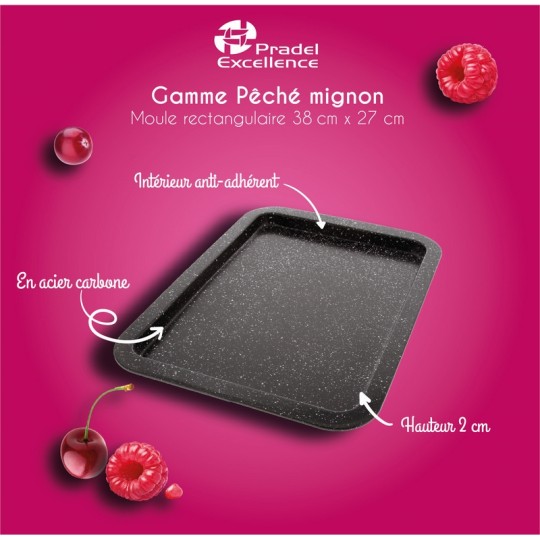 MOULE RECTANGULAIRE 38 x 27 x 2 cm