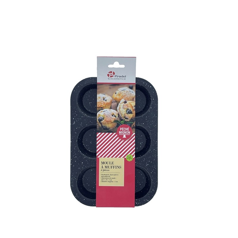 MOULE 6 MUFFINS 26.5 x 18 x 3 cm