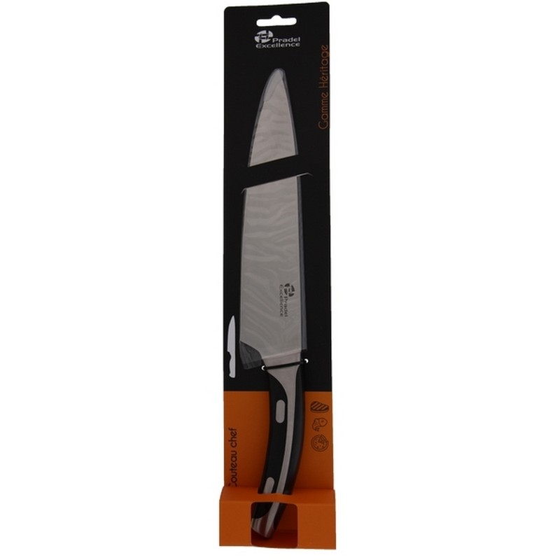 HERITAGE - COUTEAU CHEF 21 CM SUR CARTE