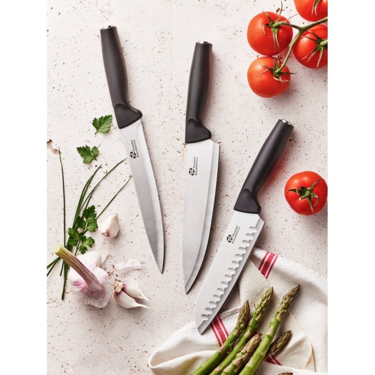 CLASSIQUE - COUTEAU SANTOKU 18 CM SUR CARTE