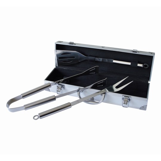 VALISE METAL 3 PIECES BARBECUE