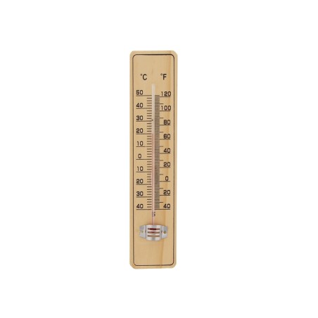 BOIS - THERMOMETRE 22 CM SUR CARTE