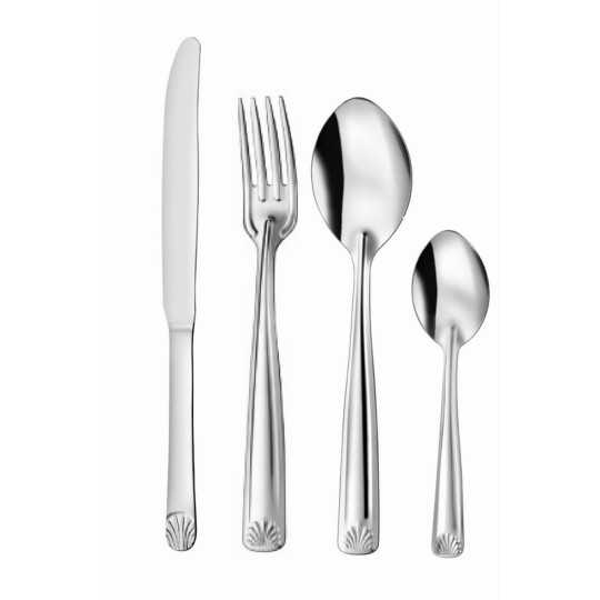 RIGA - LOT DE 3 COUTEAUX DE TABLE INOX EN VRAC