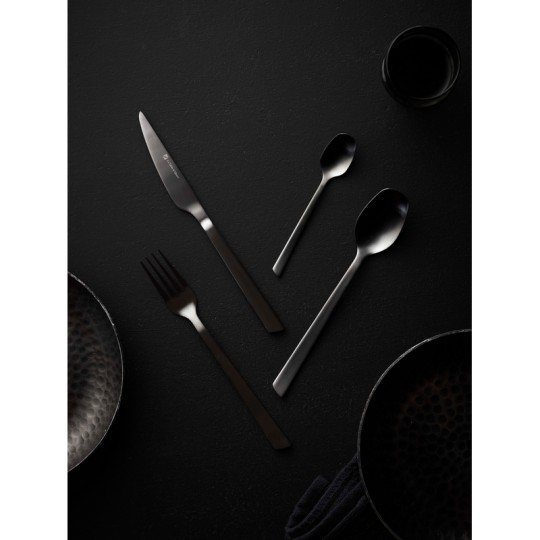 MONA BLACK - COUTEAU DE TABLE INOX EN VRAC