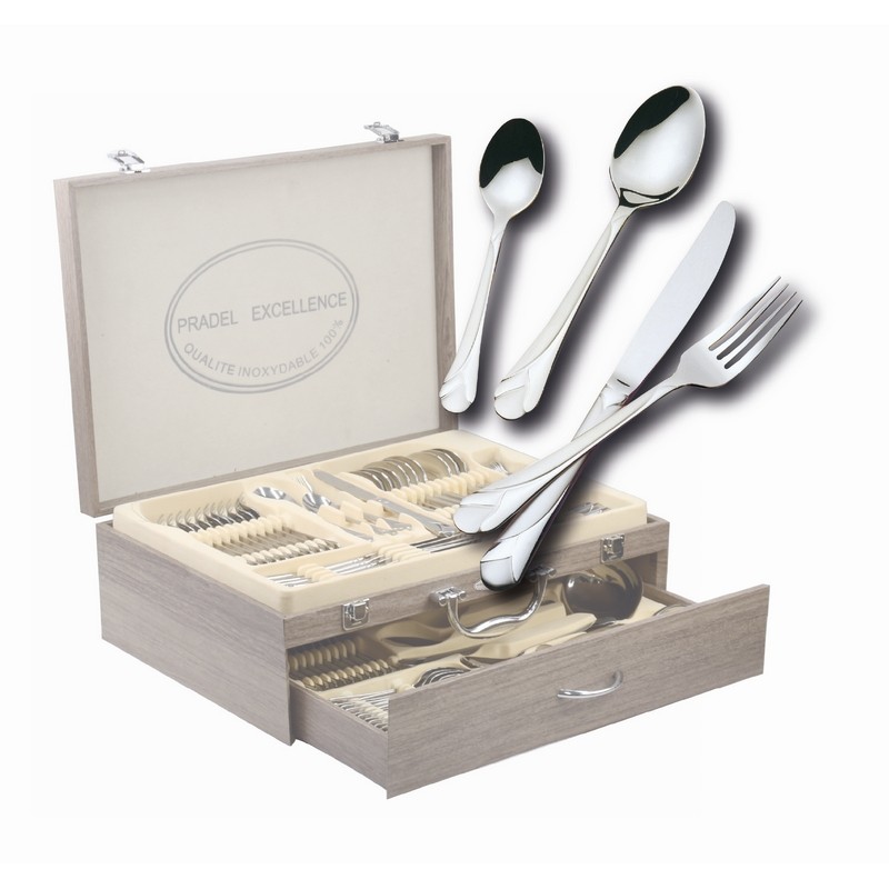 MENAGERE AMBIANCE 84 PIECES EN COFFRET