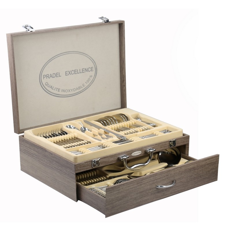 MENAGERE AMBIANCE 84 PIECES EN COFFRET