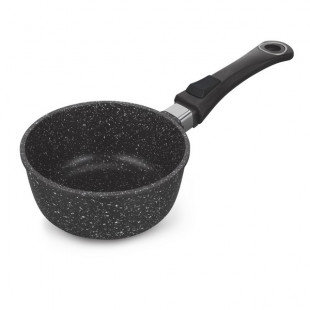 CASSEROLE FAÇON PIERRE Ø 16 cm HAUTEUR 7.8 cm -  MANCHE AMOVIBLE