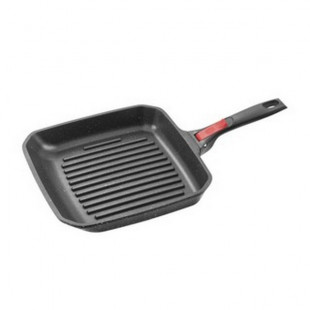 POELE GRILL FAÇON PIERRE 26 X 26 cm VOLNA MANCHE AMOVIBLE