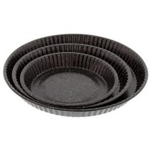 LOT DE 3 MOULES A TARTE PREMIUM FAÇON PIERRE