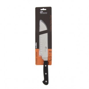 MAITRE CHEF SANTOKU LAME 18 cm SUR CARTE